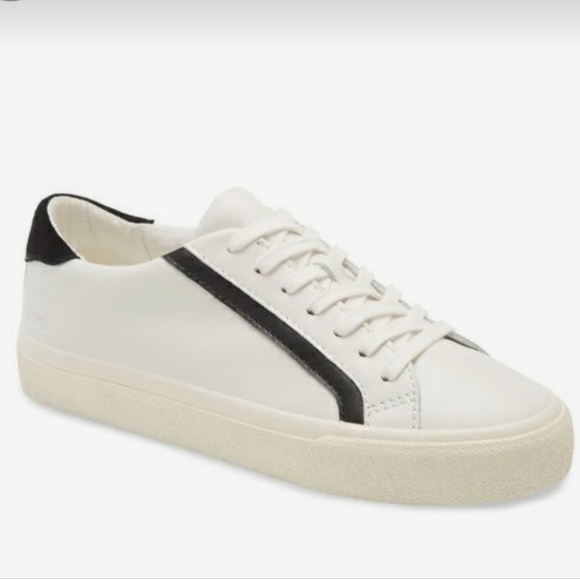 Madewell Shoes - Madewell Delia Sneakers - White & Black - Size 8.5